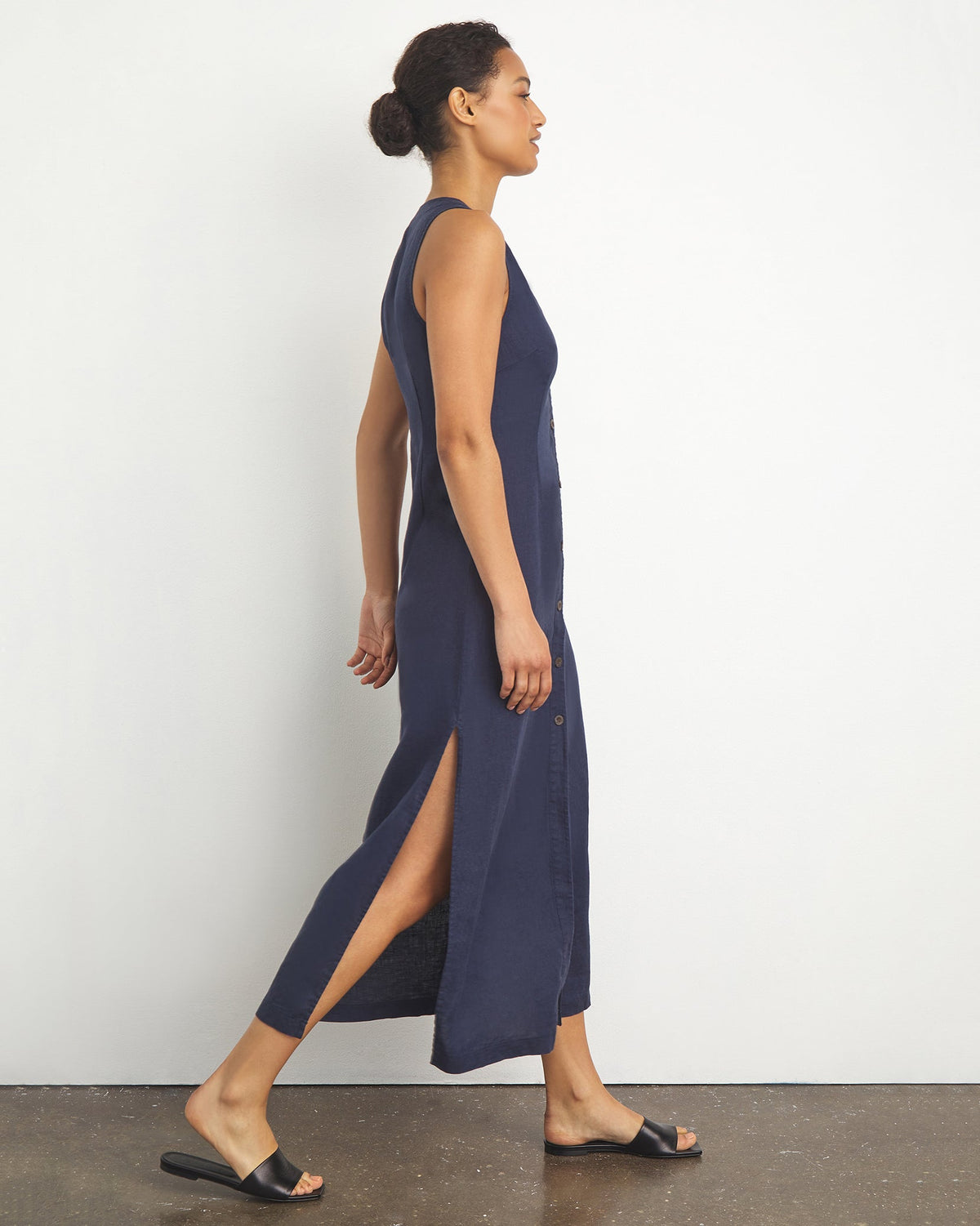 Linen Button Down Maxi