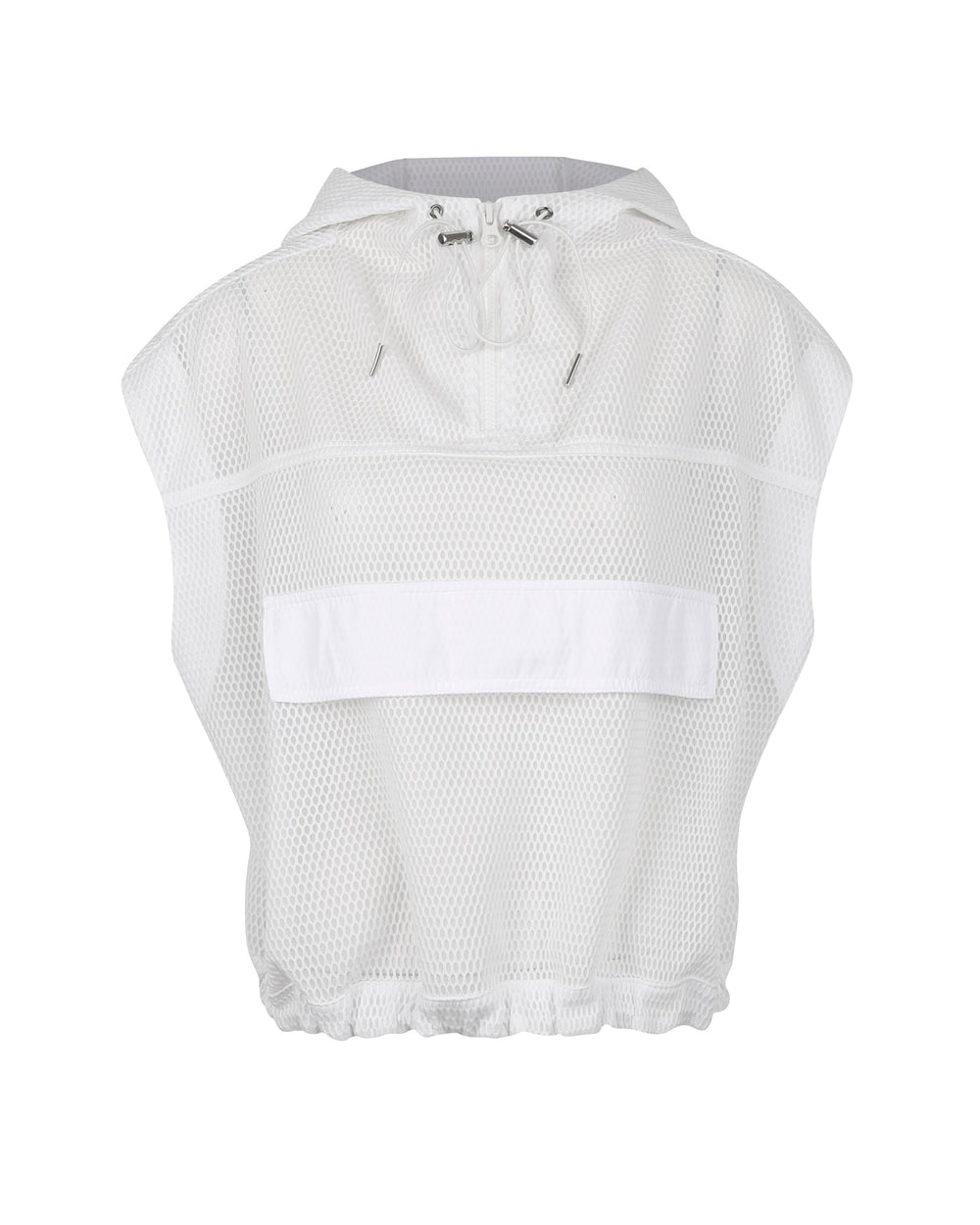 Leo Mesh Vest White
