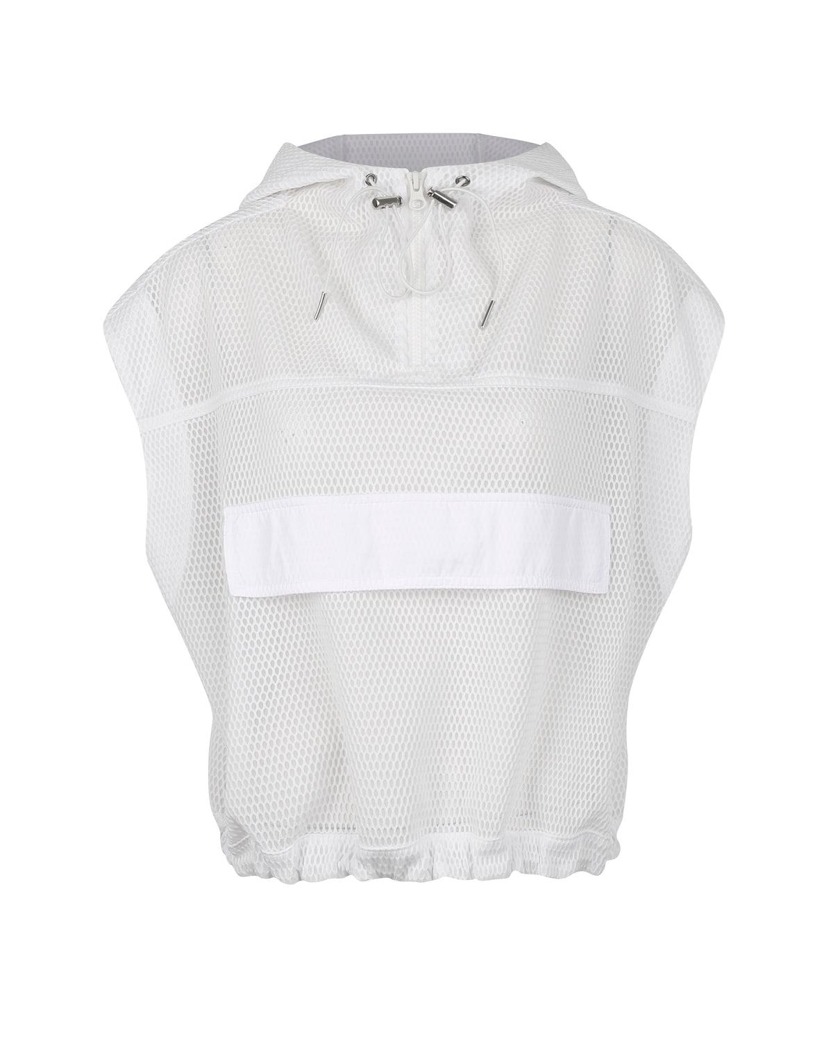 Leo Mesh Vest White