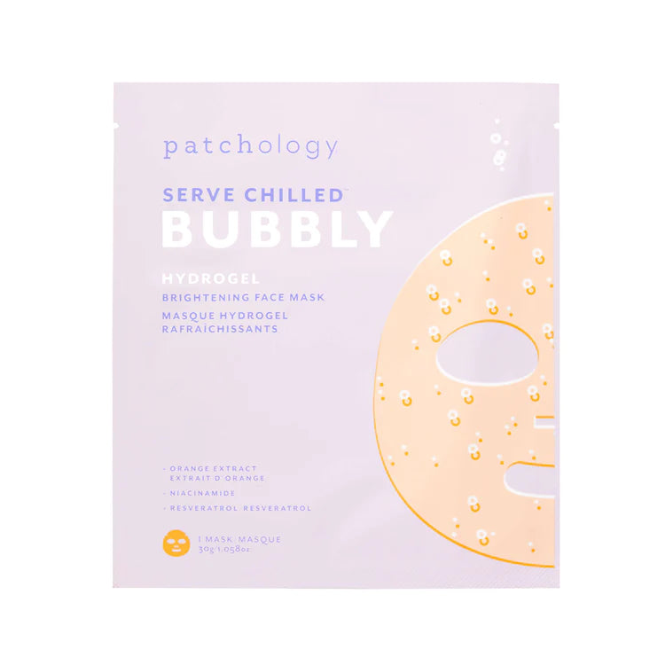 Patchology Bubbly Brightening Hydrogel Mask