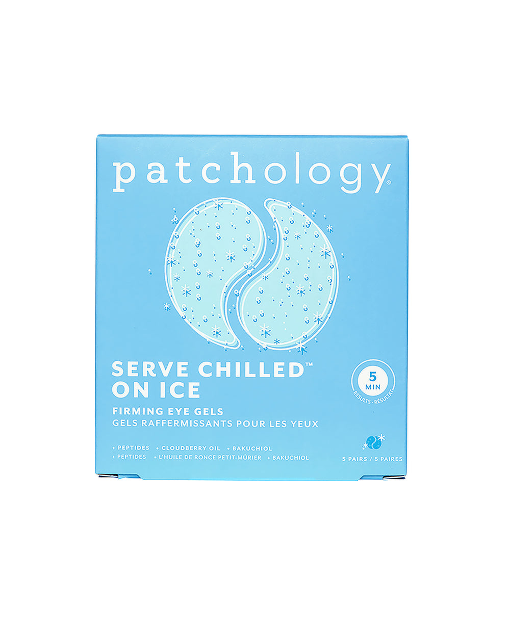 Patchology Serve Chilled On Ice Firming Eye Gels | 5-Pack