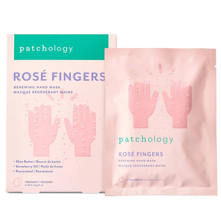 Patchology Rosé Fingers Renewing Hand Mask