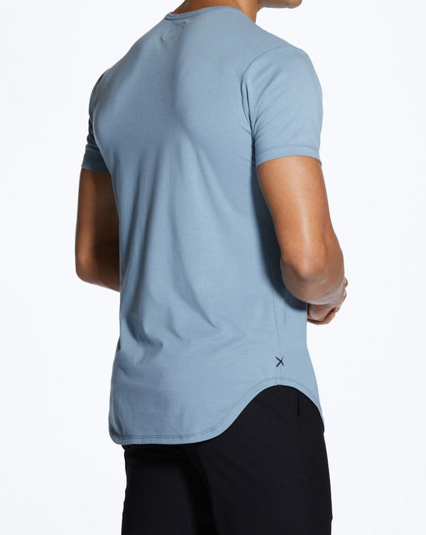 CUTS ELONGATED SHORT SLEEVE CREW
