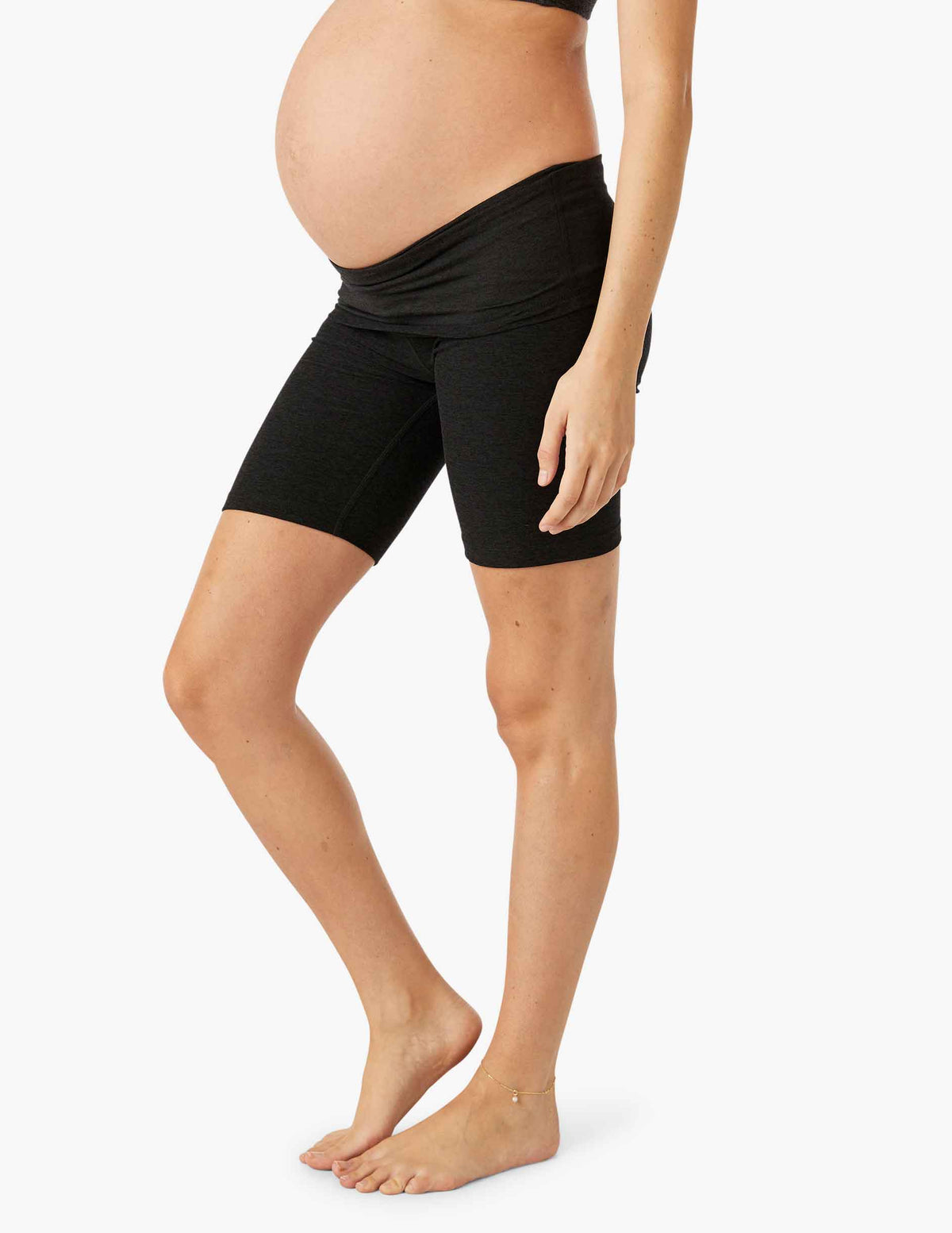 BEYOND YOGA SPACEDYE LOVE THE BUMP MATERNITY BIKE SHORT