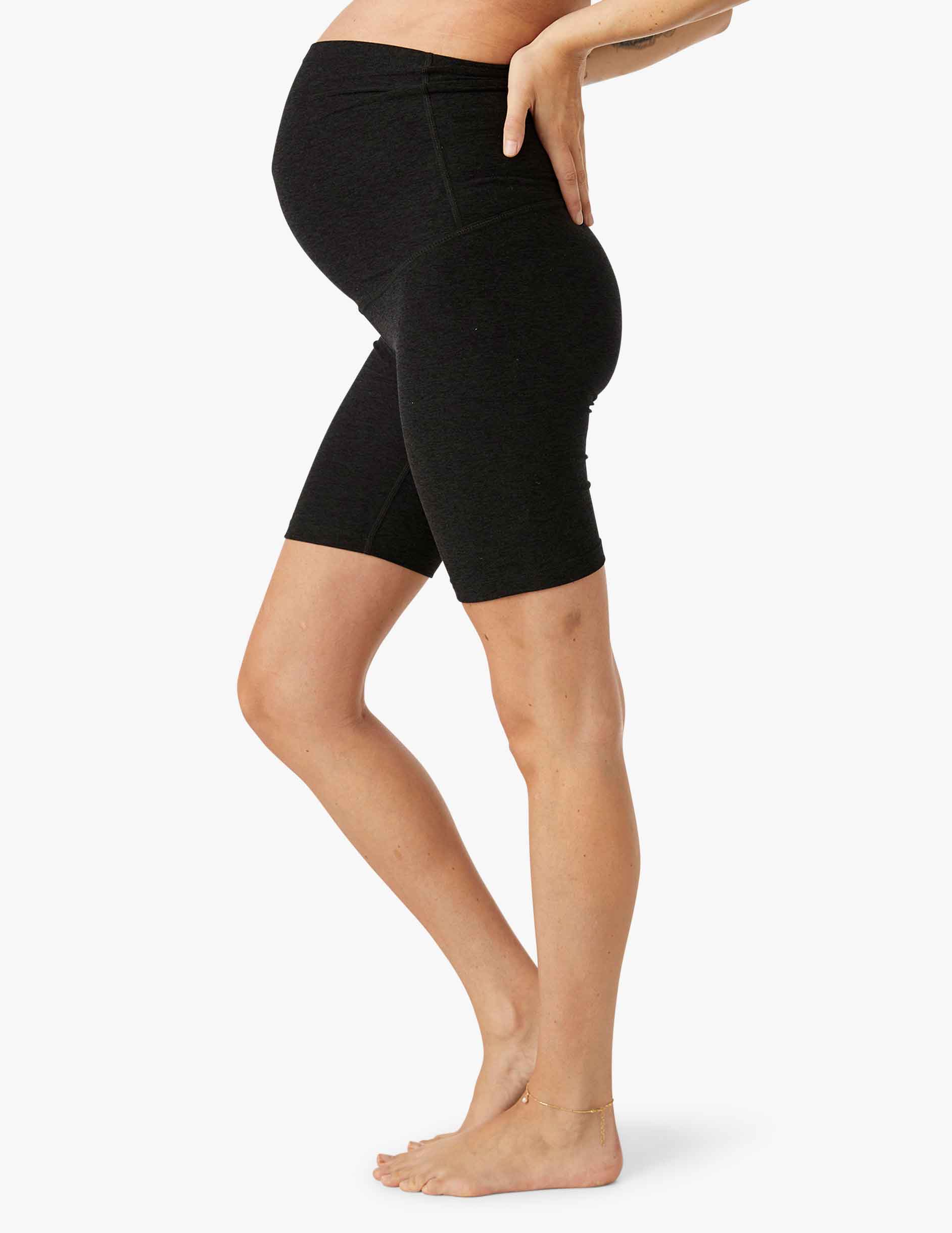 BEYOND YOGA SPACEDYE LOVE THE BUMP MATERNITY BIKE SHORT