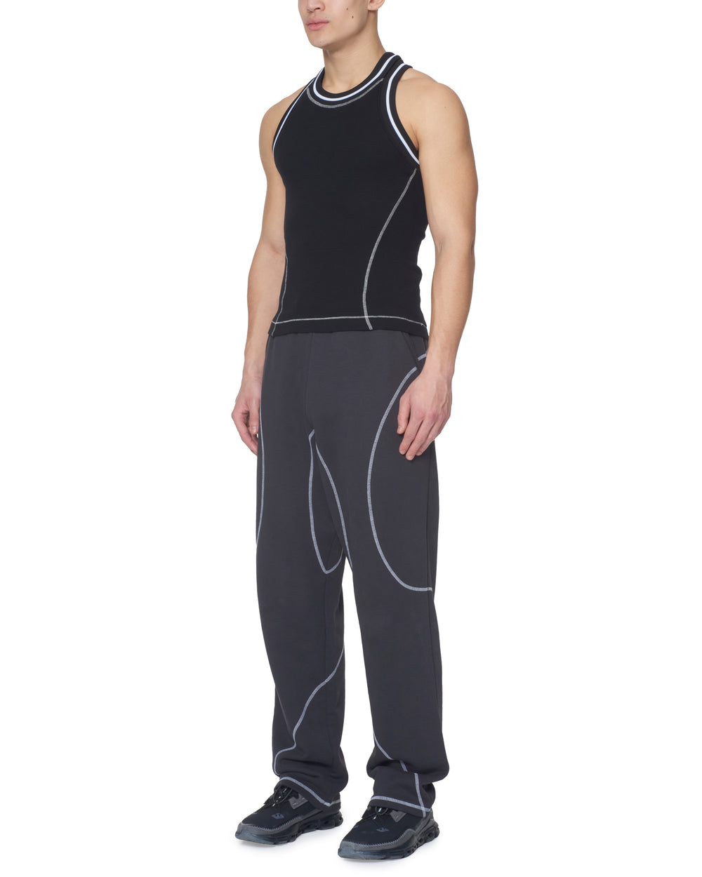 Saul Nash Rib Detail Vest
