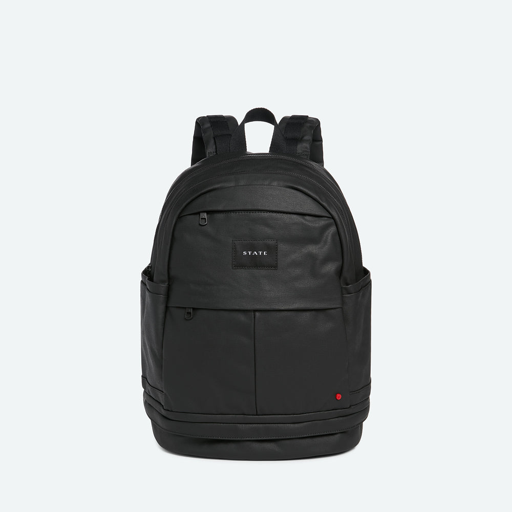 LENOX COATED CANVAS BACKPACK WITH SHOE POCKET