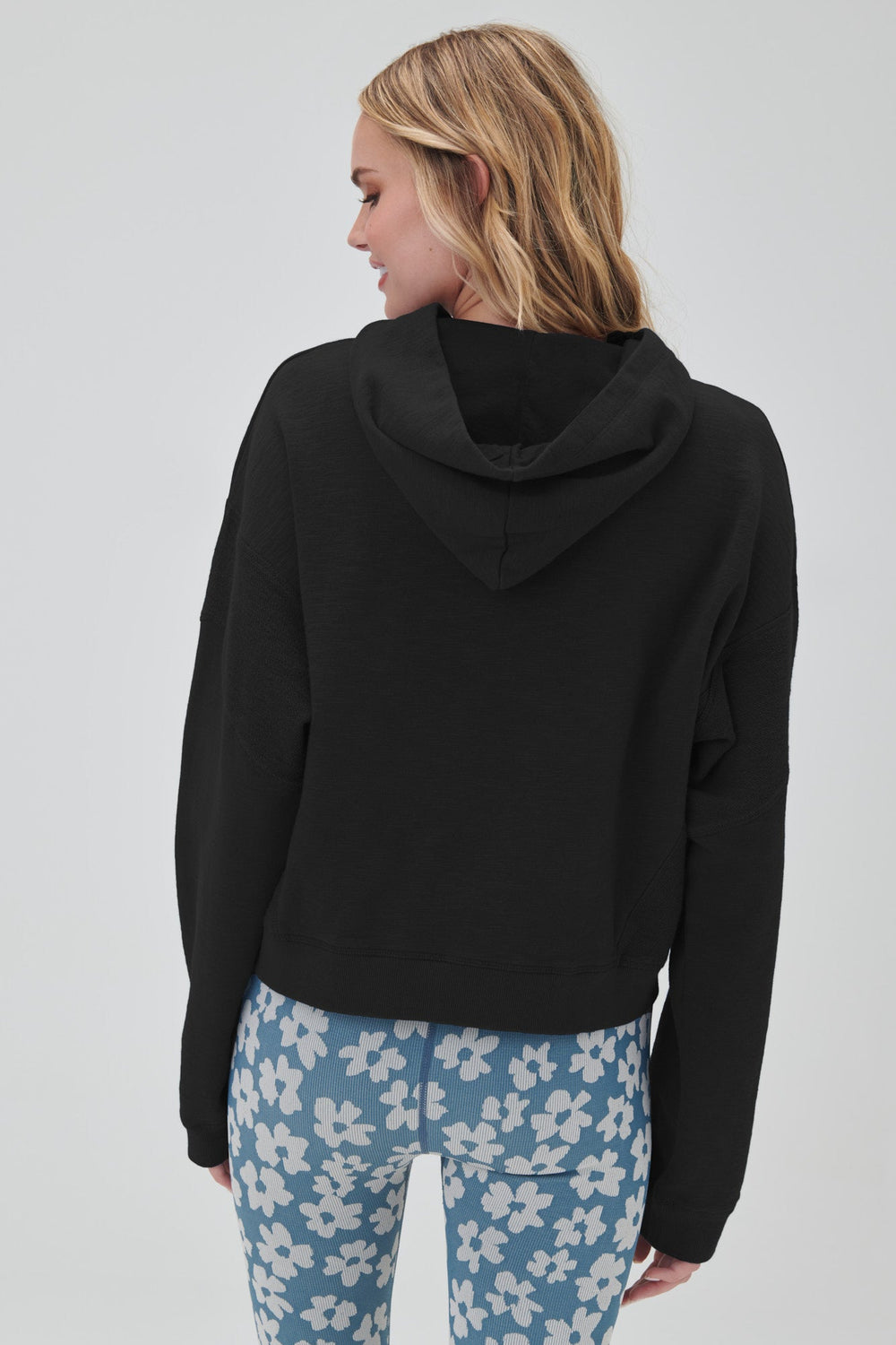 Dolman Patchwork Hoodie