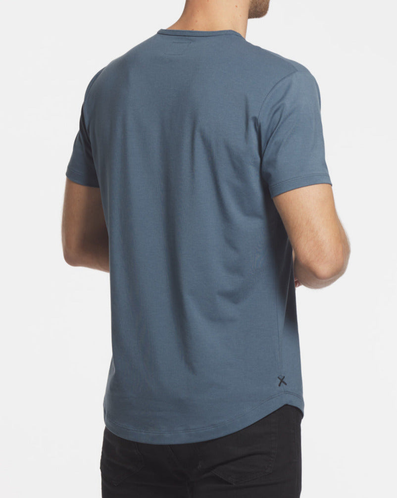 CUTS HENLEY CURVE-HEM