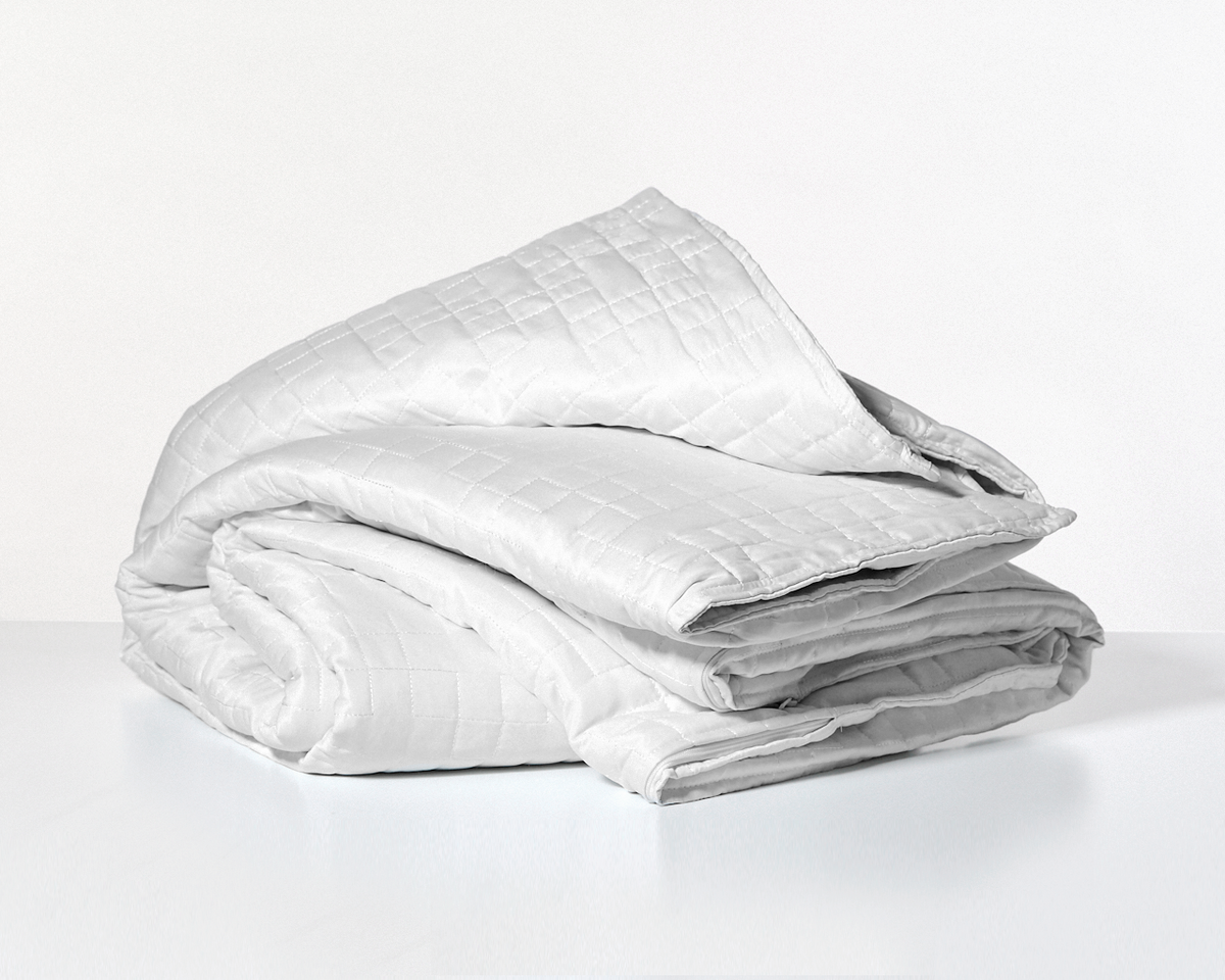 The Gravity Cooling Blanket Single - 15lb White