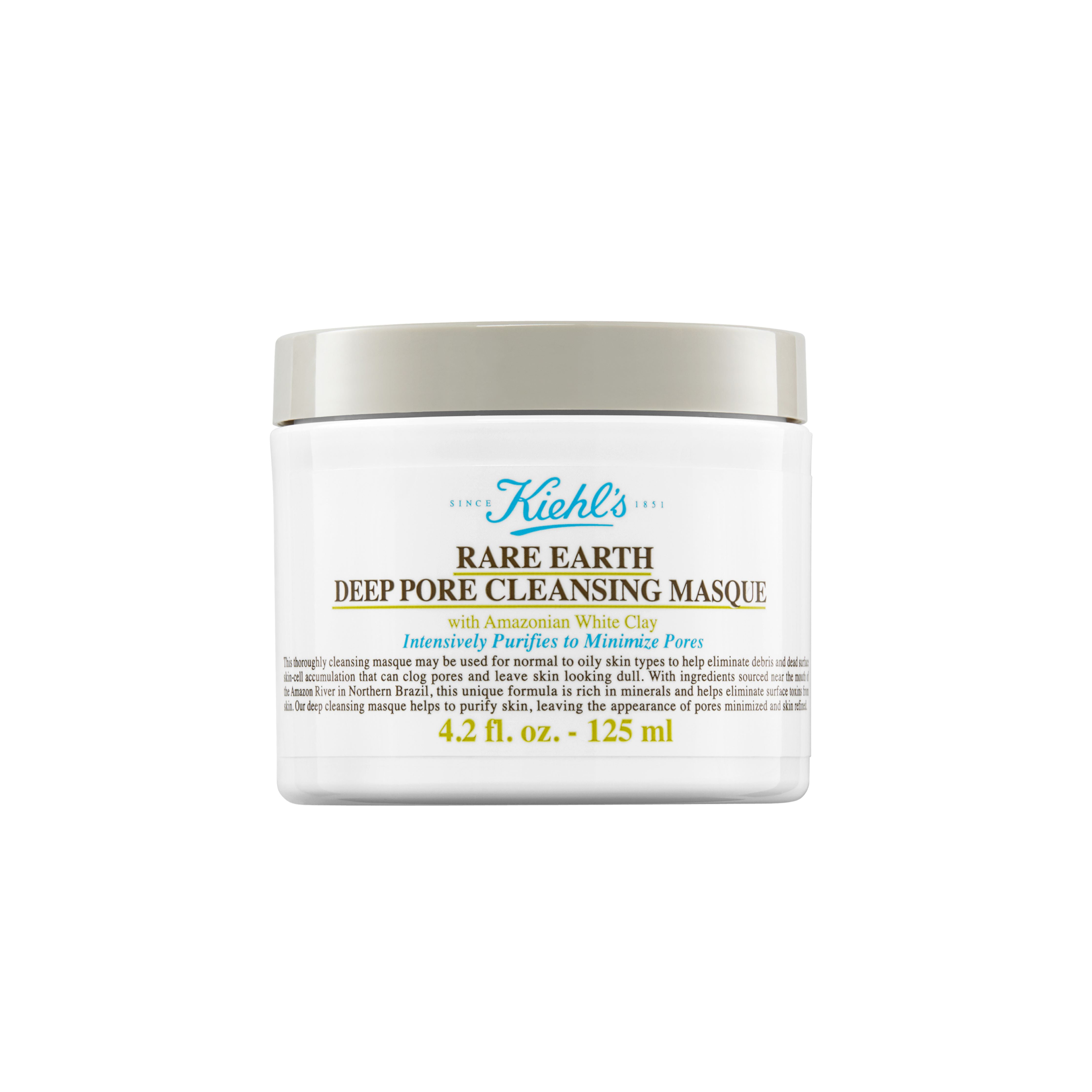 KIEHL'S RARE EARTH DEEP PORE MINIMIZING CLEANSING CLAY MASK 4.2OZ